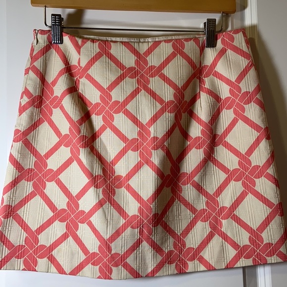 Milly cream and pink printed mini skirt - Picture 4 of 7